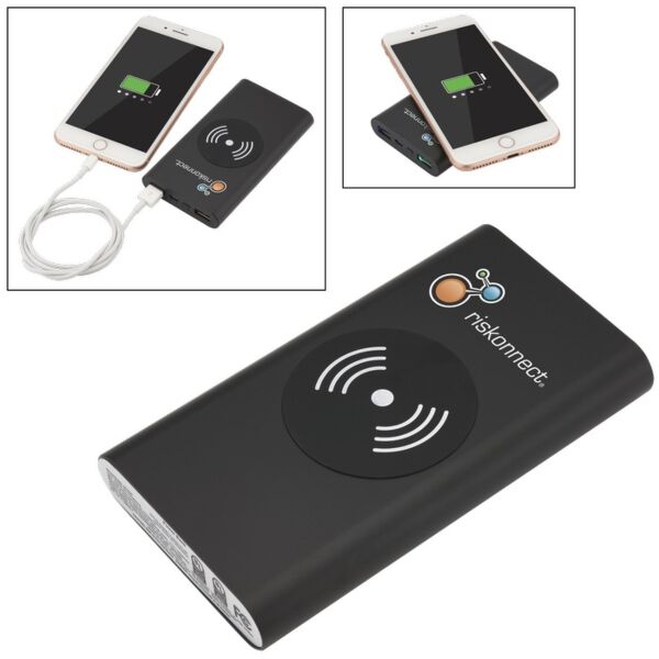 UL Cert Tri-Way Wireless/ Power Bank 10,000mAh Thumbnail