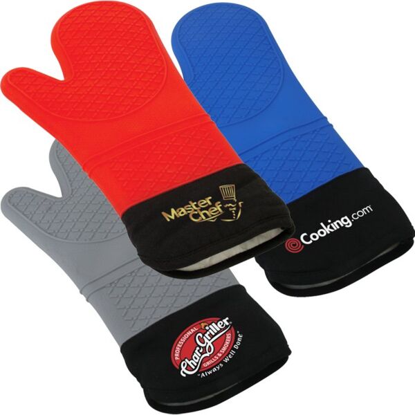 15” Silicone Oven Mitt Thumbnail