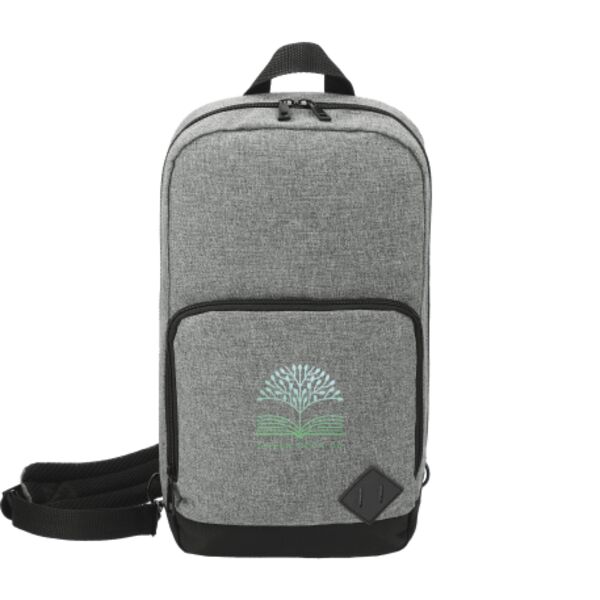 Graphite Deluxe Recycled Sling Backpack Thumbnail