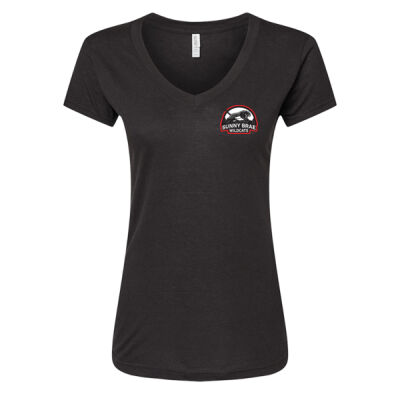 STAFF- Women's Deluxe Blend V-Neck T-Shirt Thumbnail