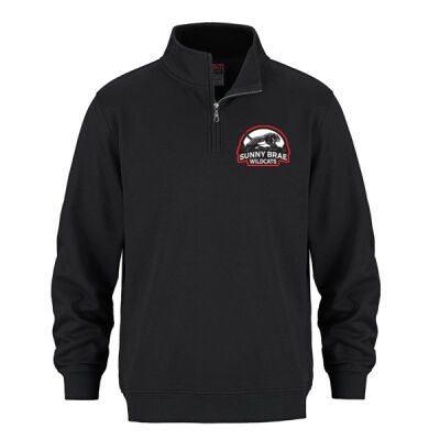 ADULT -  1/4 Zip Pullover Sweatshirt**Embroidered Logo* Thumbnail
